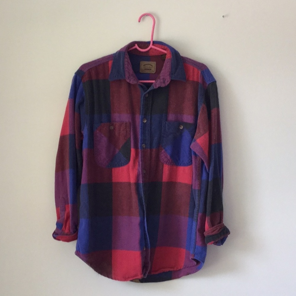 St. John’s Bay heavyweight flannel, vintage